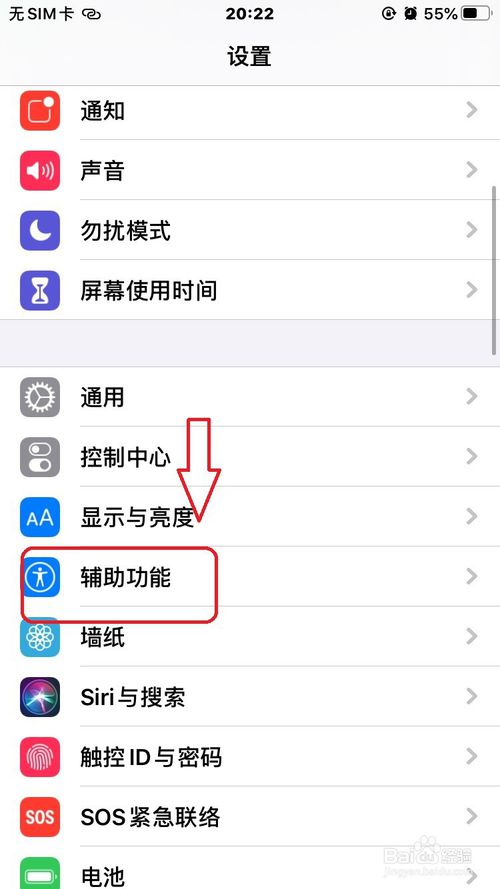 关于苹果手机的缩放功能如何设置。