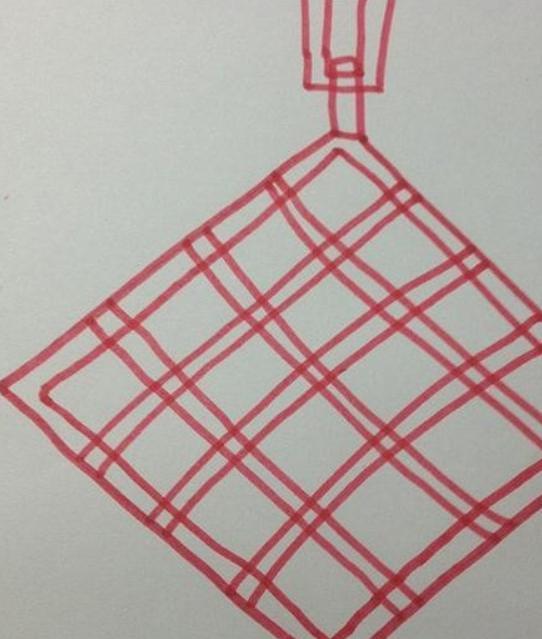 关于轻松学会在抖音中画中国结的图文教程。
