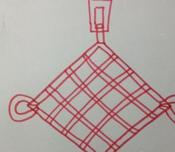 关于轻松学会在抖音中画中国结的图文教程。