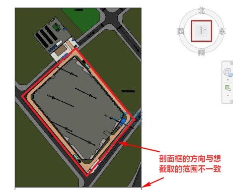 关于Revit剖面框进行旋转和隐藏的操作方法 revit三维剖切