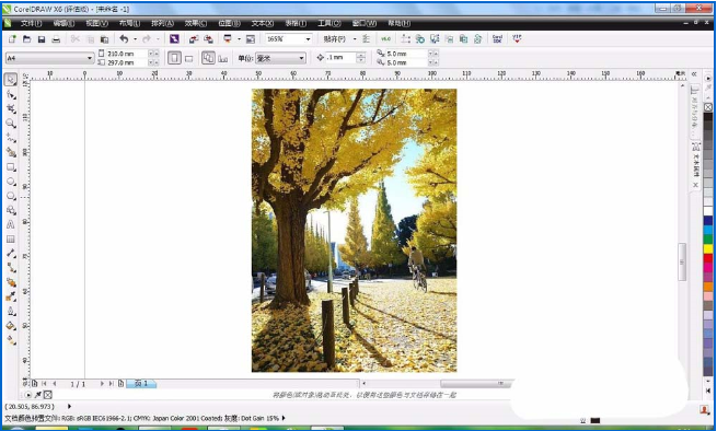 关于如何使用CDR给图片添加书页卷边效果