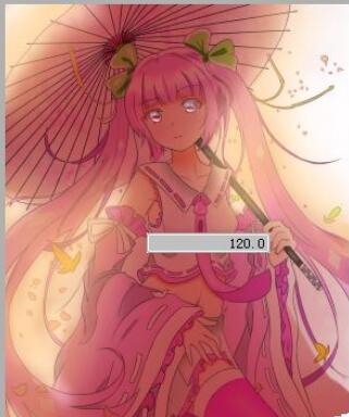 关于sai软件设计出逆光效果的方法步骤