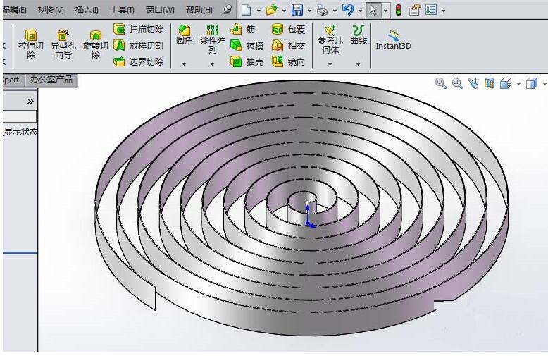关于Solidworks创建盘簧模型的详细步骤