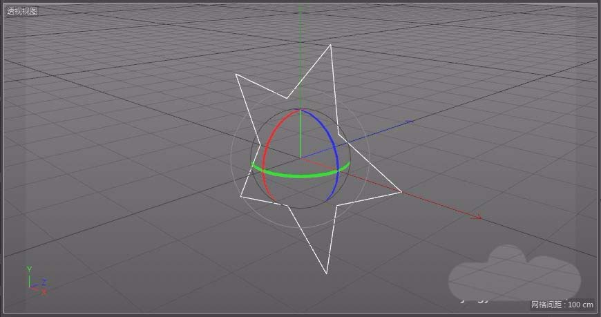 关于使用c4d绘画五角星具体流程介绍