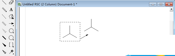 关于使用ChemDraw绘制出纽曼Newman结构实例的具体步骤。