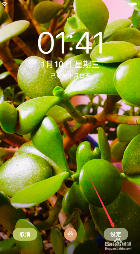 关于手机如何把相机图片用作墙纸。