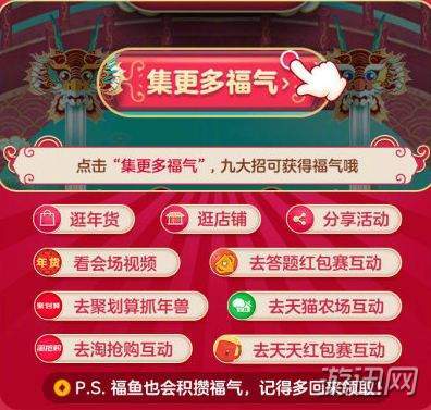 关于天猫福年有福鱼福气获得方法我来说说
