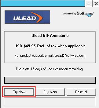 关于Ulead GIF Animator 5安装详细步骤