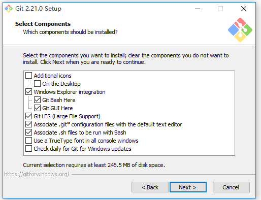 Windows系统中安装配置Git软件的操作方法截图