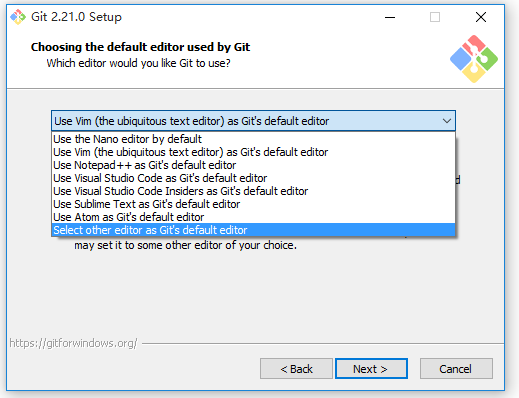 Windows系统中安装配置Git软件的操作方法截图