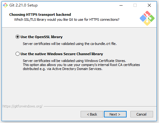 Windows系统中安装配置Git软件的操作方法截图