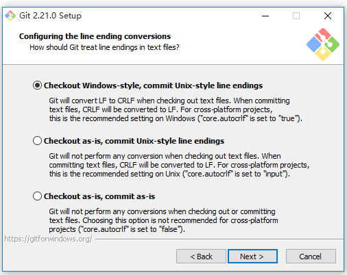 Windows系统中安装配置Git软件的操作方法截图