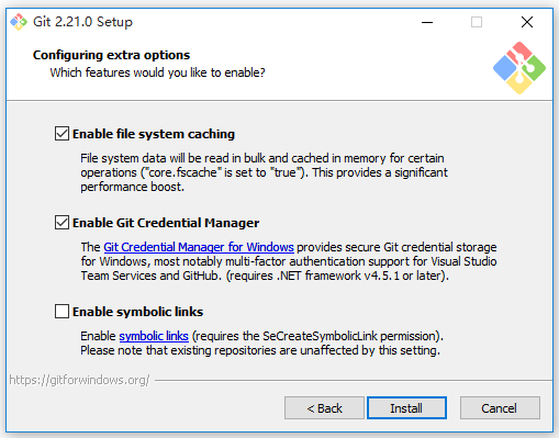 Windows系统中安装配置Git软件的操作方法截图