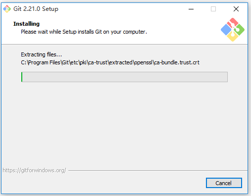 Windows系统中安装配置Git软件的操作方法截图