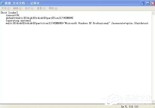 关于WinXP系统如何解决电脑开机启动显示boot.ini非法的问题
