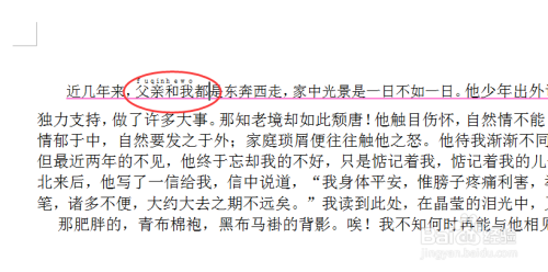 关于word文档如何设置拼音。