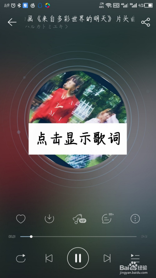 关于网易云音乐歌词怎么显示罗马音。