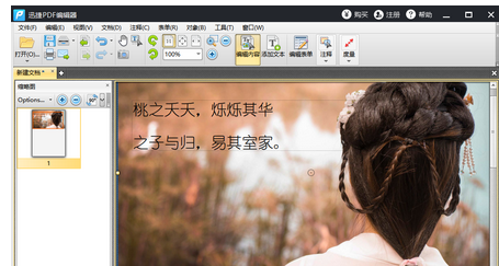 关于迅捷pdf编辑器新建PDF文件插入图片和添加文字的操作流程