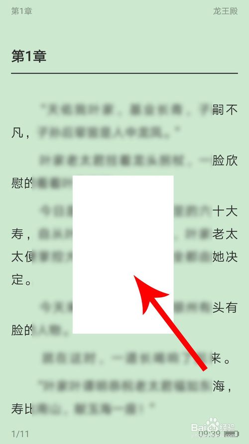 关于小说阅读吧如何选章节看目录。