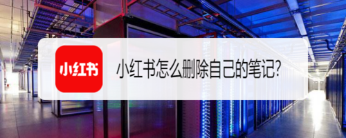 关于小红书在哪删除自己的笔记。