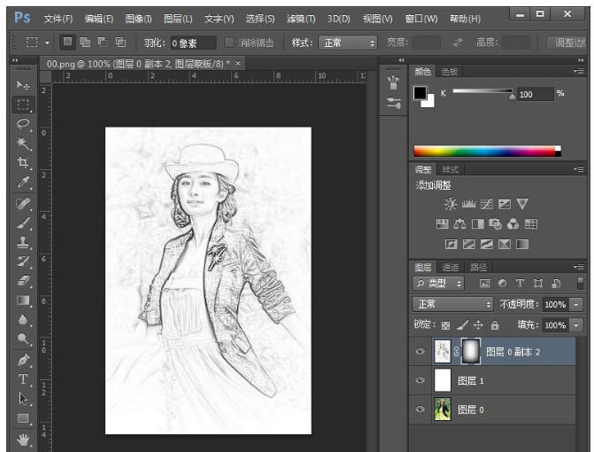 关于用PS绘制铅笔画，简单易学