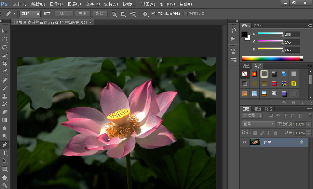 关于用PS制作HDR效果图片，简单易学