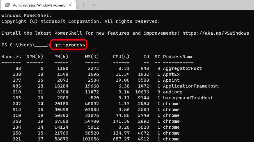 关于怎么在Windows11/10中查看正在运行的进程