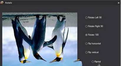 关于在图片工厂中旋转图片的具体步骤。