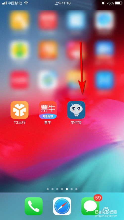关于怎么用学付宝查看缴费账单。