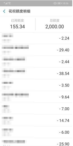 花呗支付有记录吗