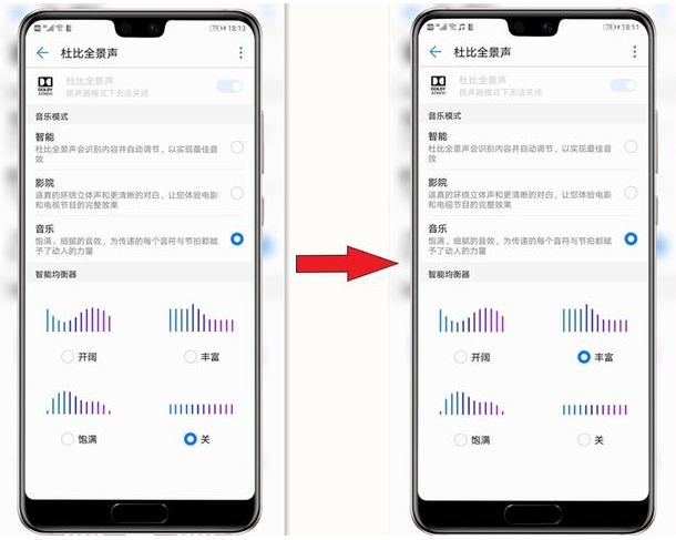 华为P20中的杜比全景声功能超赞,你用了没