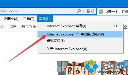 IE浏览器的版本号是多少。