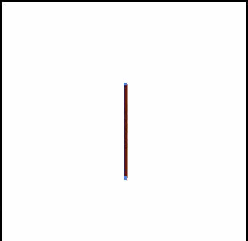 illustrator将一条直线制成S型曲线的图文操作。