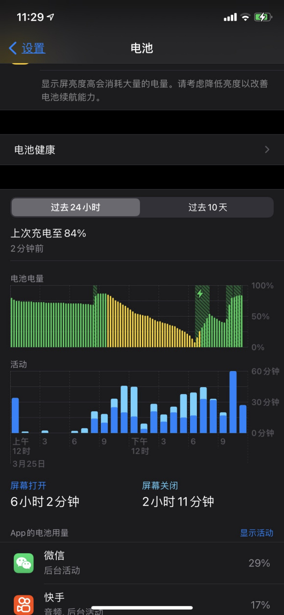 ios14.5beat6续航情况如何。