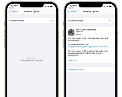 ios14.6新功能有哪些。