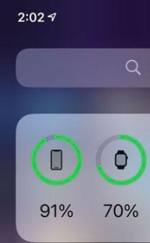 iphone13如何显示电量百分比。