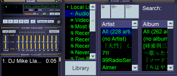 经典音乐播放器再体验，Winamp依旧很强大