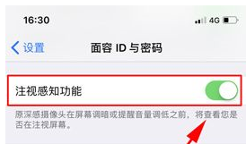 经验分享iPhone X关掉注视感知功能的操作流程。