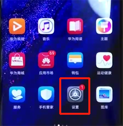 经验分享华为mate20pro中隐藏刘海的操作教程。