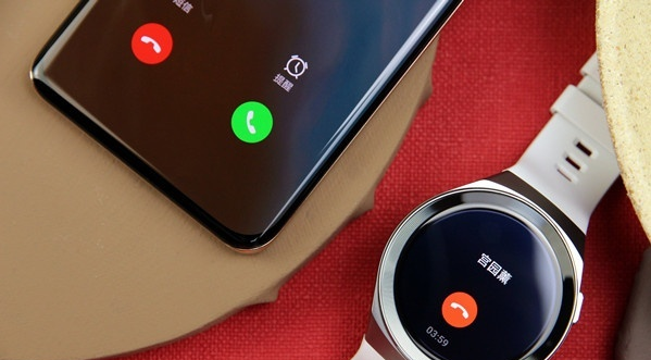 经验分享华为手表如何接收电话。