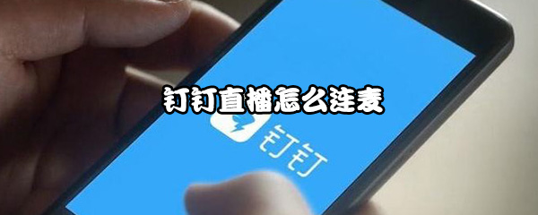 经验分享钉钉直播如何连麦。