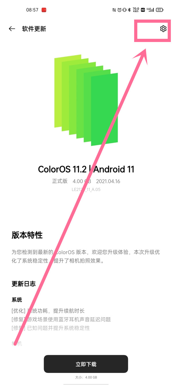 经验分享一加9如何关闭夜间自动更新。