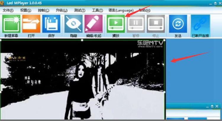经验分享LED演播室如何在LED大屏中播放视频。