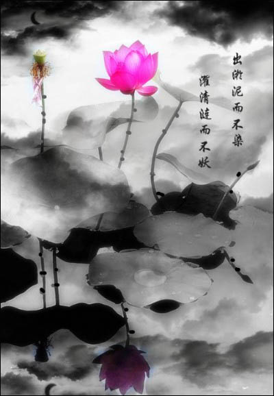 经验分享美图秀秀修图技巧,让图片呈现水墨画风格。