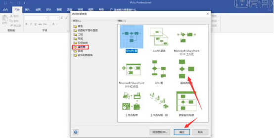 经验分享visio怎么画流程图。