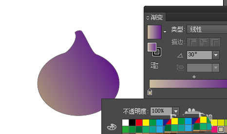 经验分享ai绘制洋葱标志的详细操作教程