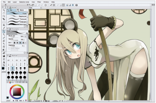 经验分享CSP优动漫PAINT中基本功能详细介绍