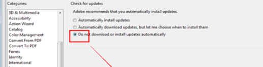 经验分享Adobe Reader XI(pdf阅读器)中关闭自动更新的操作步骤 经验分享很及时