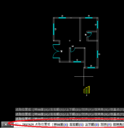 经验分享天正建筑2014绘制双跑楼梯的操作教程 天正建筑如何编桩号