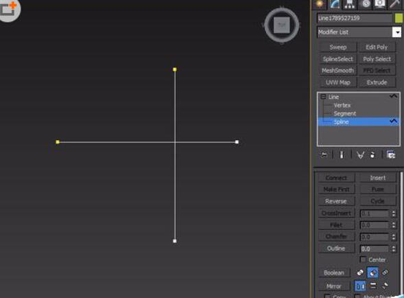 经验分享3Ds MAX使用Trim进行样条线剪切的操作教程